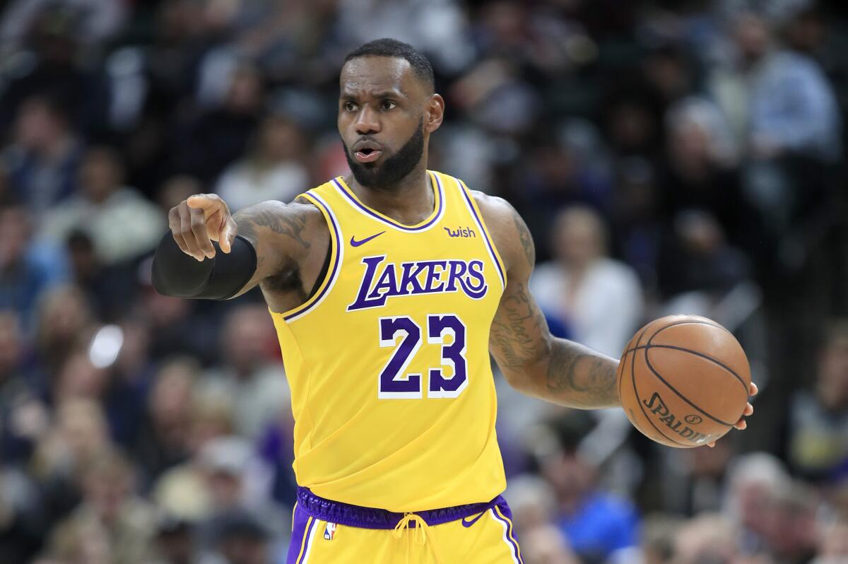 NBA : LeBron James sur son avenir après la victoire des Lakers&nbsp;dimanche